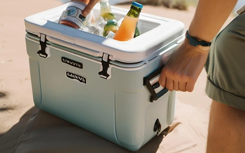 Using a Cooler While Camping
