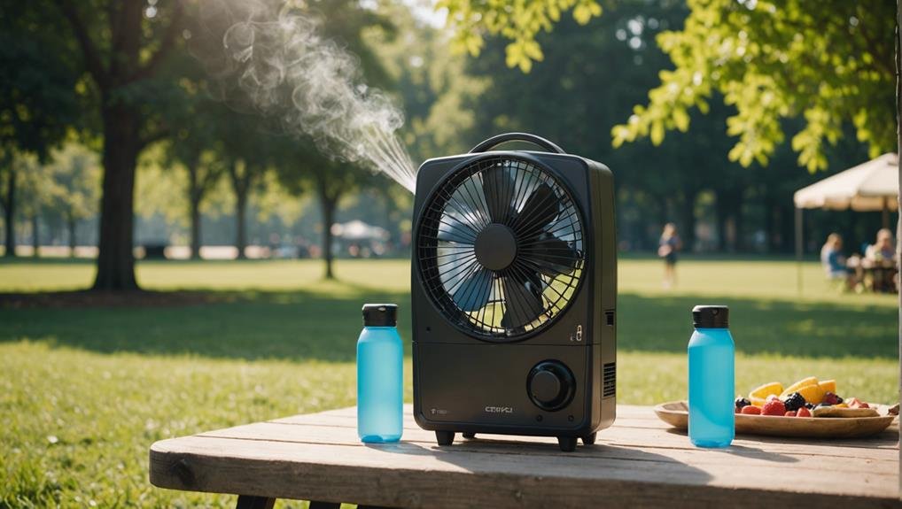 portable outdoor cooling equipment