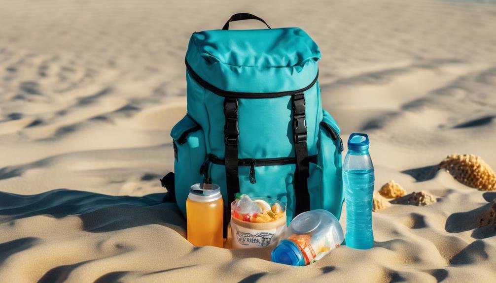 enhanced device with features | Beach Cooler Backpack