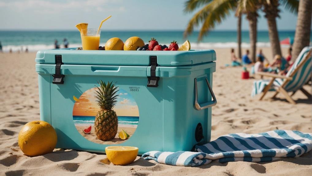 ideal beach cooler choice