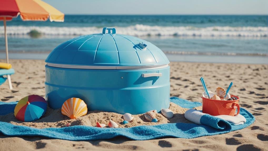 summer beach party igloo