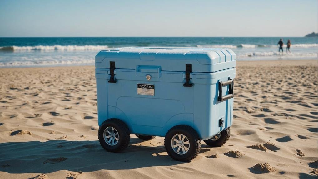 portable ice chest cooler