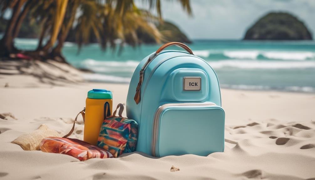 portable insulated backpack cooler