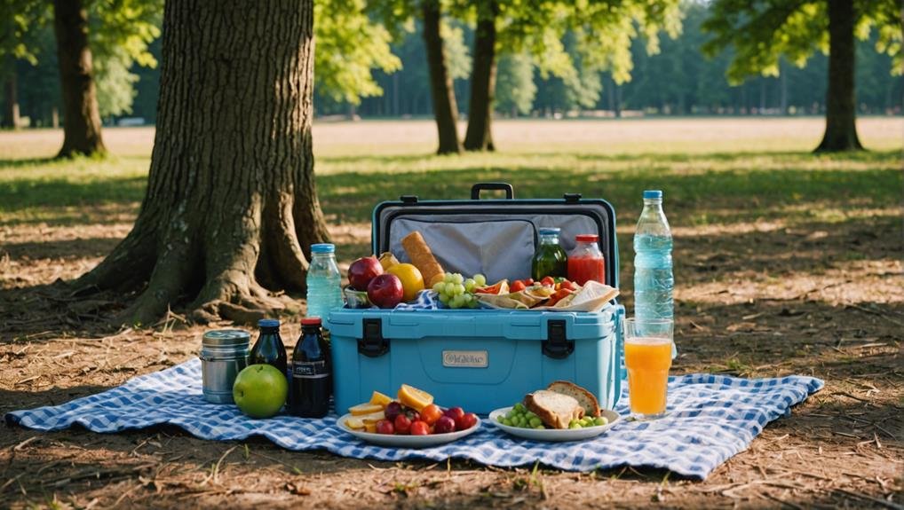 keeping food cool outdoors